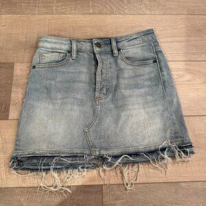 HIDDEN JEANS WOMENS DENIM SKIRT STYLE HD5313-SLT SIZE SMALL